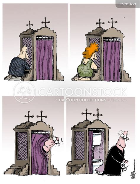 Priest Cartoons and Comics .